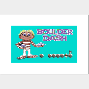 Boulder Dash Posters and Art